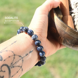 Bracelet "Quiétude" in Sodalite