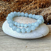 Bracelet "Bonheur" in Aquamarine