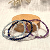 Set "Inner Balance" in Amethyst, Moonstone, Lapis Lazuli & Aquamarine