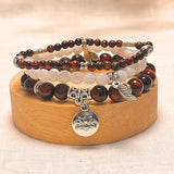 Ensemble "Inspiration Yoga" in Natural Stones