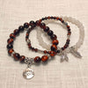 Ensemble "Inspiration Yoga" in Natural Stones