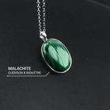 Malachite "Healing" Pendant