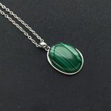 Malachite "Healing" Pendant