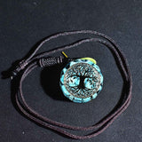 Orgonite Pendant "Anahata" in Turquoise