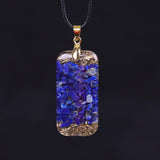 Orgonite Pendant "Cosmic Energy" in Lapis Lazuli