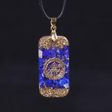 Pendant Orgonite "Cosmic Energy" in Lapis Lazuli