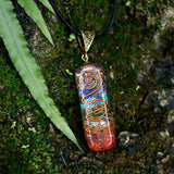 Pendant Orgonite "Harmony of the 7 Chakras"