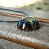 Orgonite "Protection" Pendant in Tourmaline