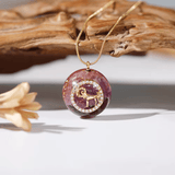 Orgonite Pendant "Astrological Sign" in Natural Stone