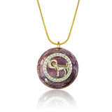 Pendant Orgonite "Star Sign" in Natural Stone