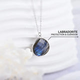 Elegant Protection Pendant in Labradorite