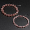 Bracelet "Universal Love" in Strawberry Quartz