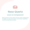 Orgone Pyramid "Love Flower" in Rose Quartz