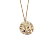 Golden Constellation Necklace - 12 Zodiac Signs