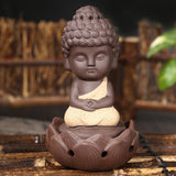 Buddha Incense Holder Yellow Robe