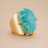 Amazonite Ring