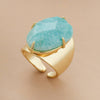 Amazonite Ring Natural stone ring Natural stone jewelry