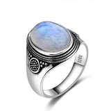 Moonstone Ring Natural Stone Ring Natural Stone Jewelry