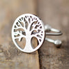 Tree of Life Silver Ring Natural stone ring Natural stone jewelry