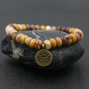 Natural Stone Bead Bracelet for Men and Women with Buddha Lotus Pendant Bracelets for Women Tibetan Style 4.jpg 640x640 4