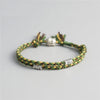 Handmade Green Tibetan Bracelet