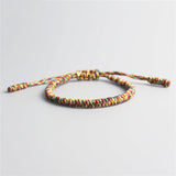 Lucky Charm Bracelet - Braided Multi