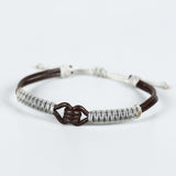 White Tibetan anti-stress bracelet