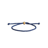 Tibetan Bracelet with Blue Macramé Knot