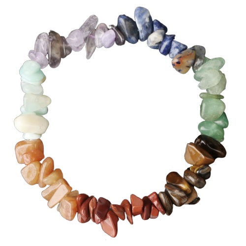 7 Chakra Natural Stone Bracelet