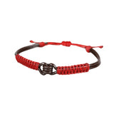 White Tibetan anti-stress bracelet.