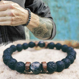 Men's chakra bracelet