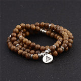 Multilayer 108 Wood Beads Lotus Om Bracelet Tibetan Buddhism Mala Buddha Charm Rosary Bracelet 2.jpg 640x640 2