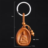 New Lucky Jewelry Good Fortune Fish Carving Buddha Pendant Keychain for Car Bag 1.jpg 640x640 1