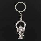 New Fashion Keychains 50x28mm Ganesha Buddha Elephant Pendants DIY Men's Jewelry Car Key Door 1.jpg 640x640 1