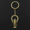 Buddha Keychain - Ganesh Pendant