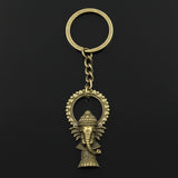 New Fashion Keychain 50x28mm Ganesha Buddha Elephant Pendants DIY Men's Jewelry Car Keychain.jpg 640x640