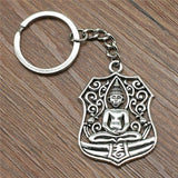 R Tro Religious Jewelry Key Chains Men Buddha Statue Pendant Buddha Key Chains Men 5.jpg 640x640 5