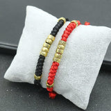 Tibetan Lucky Charm Bracelet - black