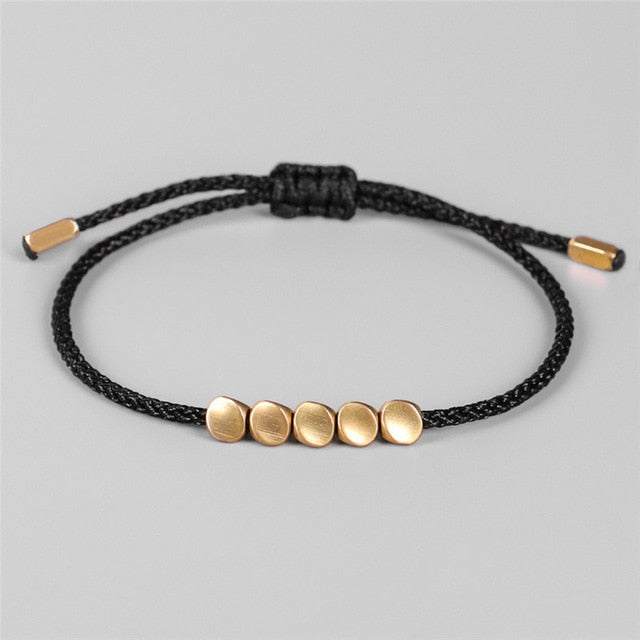 Tibetan string bracelet deals