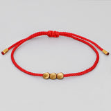 Tibetan Buddhist Creative Irregular Copper Beads Red Black Cord Pulling Bracelet for Women 5.jpg 640x640 5