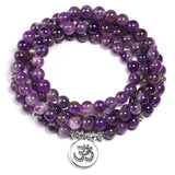 Tibetan amethyst mala