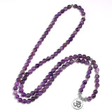 Tibetan amethyst mala