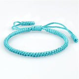 Turquoise blue Tibetan bracelet