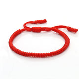 handmade Tibetan red bracelet