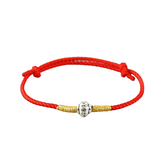 red braided Tibetan bracelet