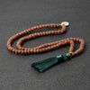 Tibetan Rudraksha necklace