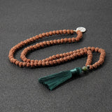 Tibetan Rudraksha necklace