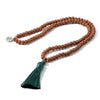 Tibetan rudraksha necklace