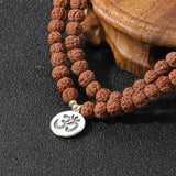 Tibetan Rudraksha necklace