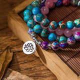 Tibetan gemstone mala